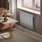 Радиатор биметаллический Royal Thermo Pianoforte 500 - 10 секций Silver Satin с боковым подключением (Роял Термо)