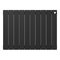 Радиатор биметаллический Royal Thermo Pianoforte 500 - 10 секций Noir Sable с боковым подключением (Роял Термо)