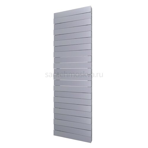 Радиатор биметаллический Royal Thermo Pianoforte Tower - 22 секций Silver Satin с боковым подключением (Роял Термо)