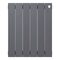 Радиатор биметаллический Royal Thermo Pianoforte 500 - 6 секций Silver Satin с боковым подключением (Роял Термо)