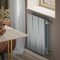 Радиатор биметаллический Royal Thermo Pianoforte 500 - 6 секций Silver Satin с боковым подключением (Роял Термо)