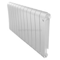 Радиатор биметаллический Royal Thermo Infinity 500 Bianco Traffico VR80 - 12 секции