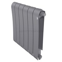 Радиатор биметаллический Royal Thermo Infinity 500 Silver Satin VR80 - 6 секции