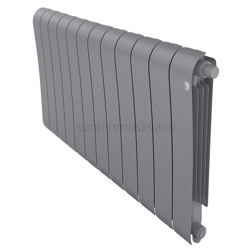 Радиатор биметаллический Royal Thermo Infinity 500 Silver Satin VR80 - 12 секции