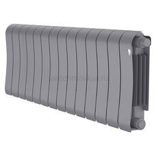Радиатор биметаллический Royal Thermo Infinity 300 Silver Satin VR80 - 6 секции НС-1696353