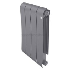 Радиатор биметаллический Royal Thermo Infinity 500 Silver Satin - 4 секции НС-1629996