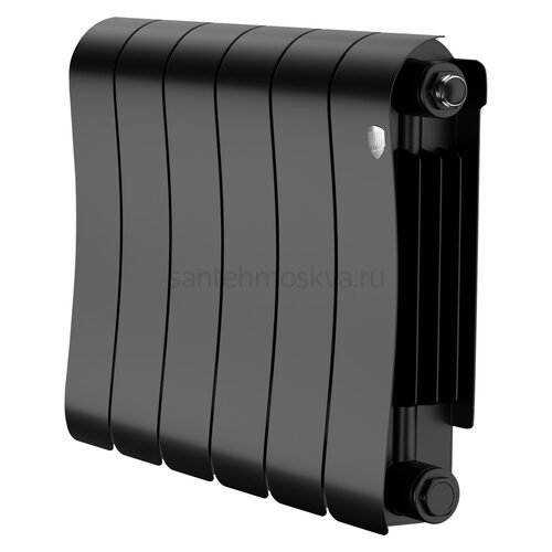 Радиатор биметаллический Royal Thermo Infinity 300 Noir Sable - 6 секции НС-1683693