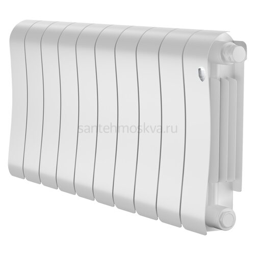 Радиатор биметаллический Royal Thermo Infinity 300 Bianco Traffico VR80 - 10 секции НС-1696333