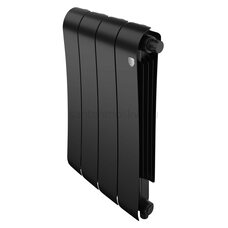 Радиатор биметаллический Royal Thermo Infinity 500 Noir Sable VR80 - 4 секции НС-1658383