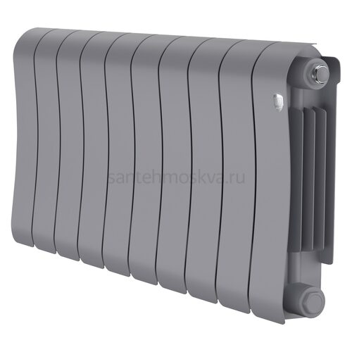 Радиатор биметаллический Royal Thermo Infinity 300 Silver Satin - 10 секции НС-1683532