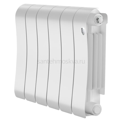 Радиатор биметаллический Royal Thermo Infinity 300 Bianco Traffico - 6 секции НС-1683690