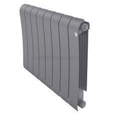 Радиатор биметаллический Royal Thermo Infinity 500 Silver Satin - 8 секции НС-1630018