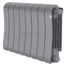 Радиатор биметаллический Royal Thermo Infinity 300 Silver Satin VR80 - 8 секции НС-1696354