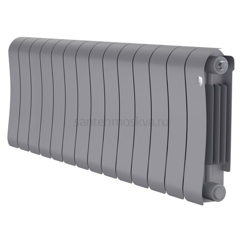 Радиатор биметаллический Royal Thermo Infinity 300 Silver Satin - 14 секции НС-1683526