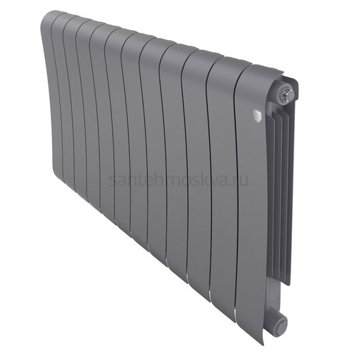 Радиатор биметаллический Royal Thermo Infinity 500 Silver Satin - 12 секции НС-1630025