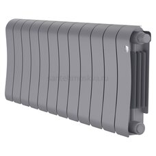 Радиатор биметаллический Royal Thermo Infinity 300 Silver Satin VR80 - 12 секции НС-1696348