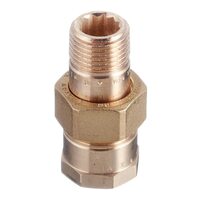 Разъемное соединение Viega 271374 ВН 1/2" (американка) прямая, бронза