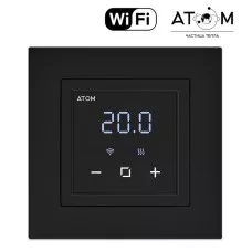 Терморегулятор ATOM Delta WiFi черный Терморегулятор ATOM Delta WiFi черный