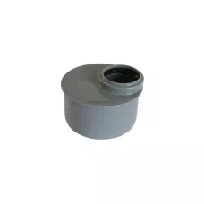 Переход эксцентрический 110х50 для канализации (короткий), Политэк