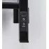 Полотенцесушитель электрический Comfysan Pioli-K EC-10 100/40 черный матовый Полотенцесушитель электрический Comfysan Pioli-K EC-10 100/40 черный матовый