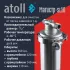 Магистральный фильтр atoll Магистр SL10 нерж.сталь (без картриджа) Магистральный фильтр atoll Магистр SL10 нерж.сталь (без картриджа)