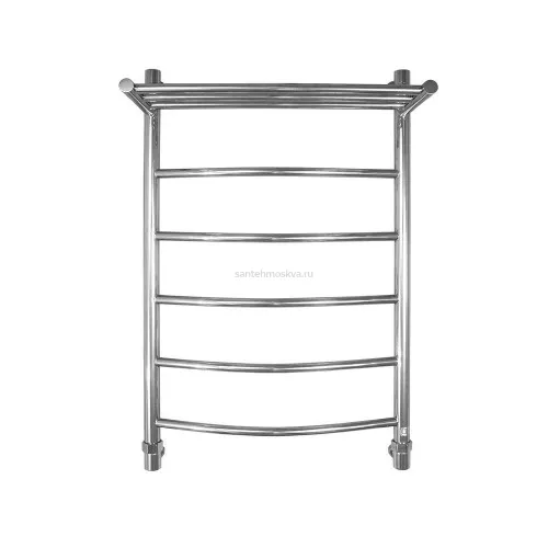 Водяной полотенцесушитель Energy Classic Modus 800x500 хром, подключение нижнее, боковое, диагональное, с полкой (EWTRCLASM0805010000) (Энерджи)