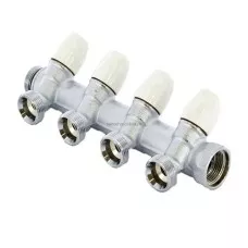 Распределительный коллектор REHAU G 1" с 4 отводами G 3/4" 11316471001 Распределительный коллектор REHAU G 1" с 4 отводами G 3/4" 11316471001