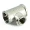 Тройник переxодной ВВ 3/4" x 1/2" x 3/4", никелированный Италия