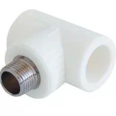 Тройник переходной 25 мм x 3/4", с наружной резьбой