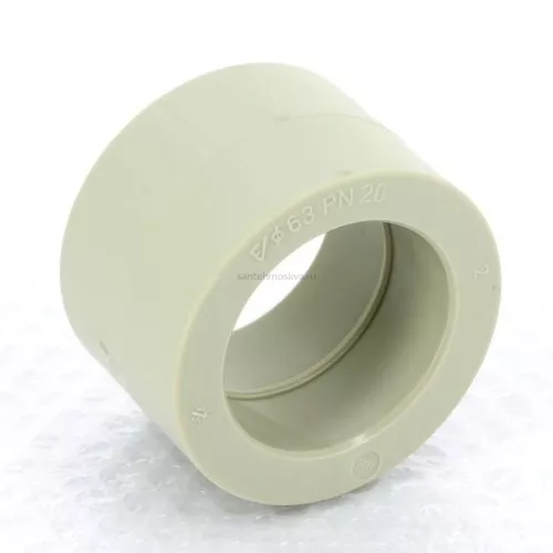 Муфта соединительная FV-plast 201063 Ø 63 мм полипропиленовая (сварка) (ФВ-пласт)
