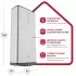 Водонагреватель электрический накопительный Ariston ABSE VLS PRO INOX PW 100, 3700680 Водонагреватель электрический накопительный Ariston ABSE VLS PRO INOX PW 100, 3700680
