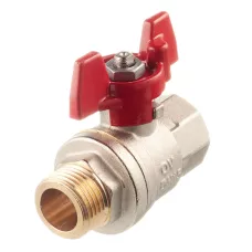 Кран шаровый 1/2" НВ маховик из алюминия Optibal Oventrop Кран шаровый 1/2" НВ маховик из алюминия Optibal Oventrop