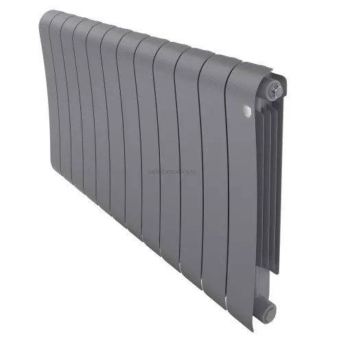 Радиатор биметаллический Royal Thermo Infinity 500 Silver Satin - 12 секции НС-1630025