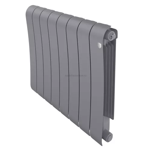 Радиатор биметаллический Royal Thermo Infinity 500 Silver Satin - 8 секции НС-1630018
