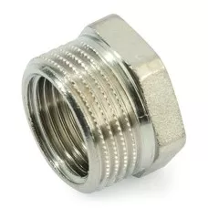Футорка 2" x 1 1/4", никелированная Италия
