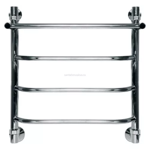Водяной полотенцесушитель Ника Trapezium ЛТ ВП 500x400 4 с полкой Nika