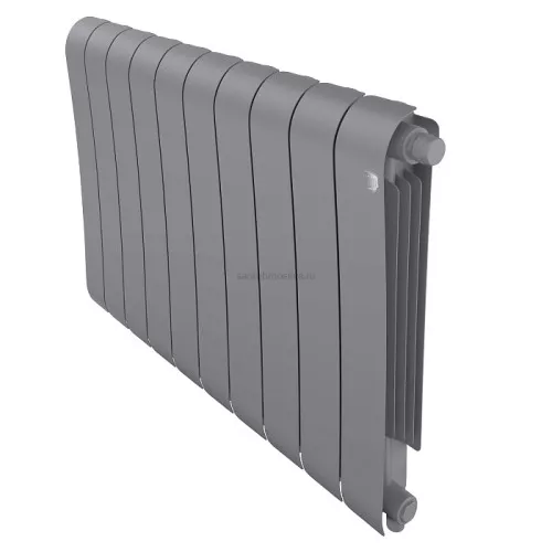 Радиатор биметаллический Royal Thermo Infinity 500 Silver Satin VR80 - 10 секции НС-1658386