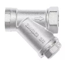 Фильтр косой Zeissler 3/4" 300 мкм Никелированный ZSf.304.0105N