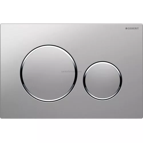 Смывная клавиша Geberit Sigma 20 115.882. JQ.1 хром матовый, хром глянцевый