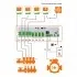 Зональный коммуникатор 8 каналов Zeissler ZC8.1.220LED2