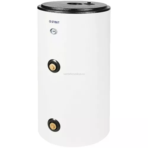 Бойлер косвенного нагрева напольный STOUT OptiBase SWH-2110 200 л с 2 теплообменниками, SWH-2110-200200
