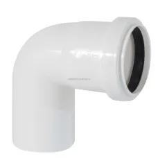 Отвод Rehau Raupiano Plus 50 на 87° для систем внутренней канализации Отвод Rehau Raupiano Plus 50 на 87° для систем внутренней канализации