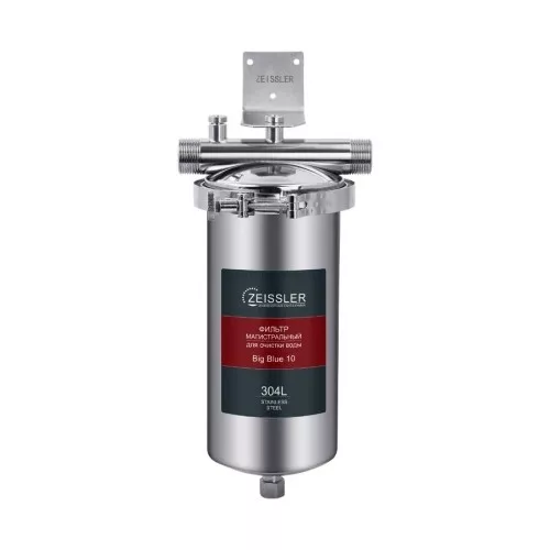 Корпус фильтра Ziessler 10BB 1" c сетчатым картриджем 10МКМ ZSm.2203.S.1016B