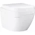 Инсталляция GROHE Rapid SL 38775001, 4 в 1 с кнопкой смыв + Унитаз подвесной GROHE Euro Ceramic, 39206000 Инсталляция GROHE Rapid SL 38775001, 4 в 1 с кнопкой смыв + Унитаз подвесной GROHE Euro Ceramic, 39206000