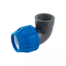 Угол 90° Политэк 50022512 ВР для ПНД труб 25x1/2"