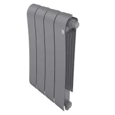 Радиатор биметаллический Royal Thermo Infinity 500 Silver Satin VR80 - 4 секции НС-1658387