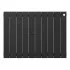 Радиатор биметаллический Royal Thermo Pianoforte 500 - 10 секций Noir Sable с боковым подключением (Роял Термо)
