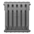 Радиатор биметаллический Royal Thermo Biliner 500 - 6 секций Silver Satin с боковым подключением (Роял Термо)