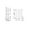 Радиатор биметаллический Royal Thermo Pianoforte 500 x8 Noir Sable, боковое подключение (Роял Термо)