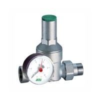 Редуктор давления FAR FA 2835 34 для воды в системе водоснабжения (с манометром)
